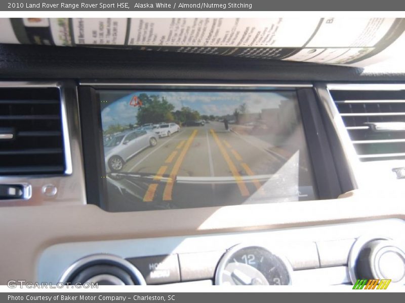 Alaska White / Almond/Nutmeg Stitching 2010 Land Rover Range Rover Sport HSE