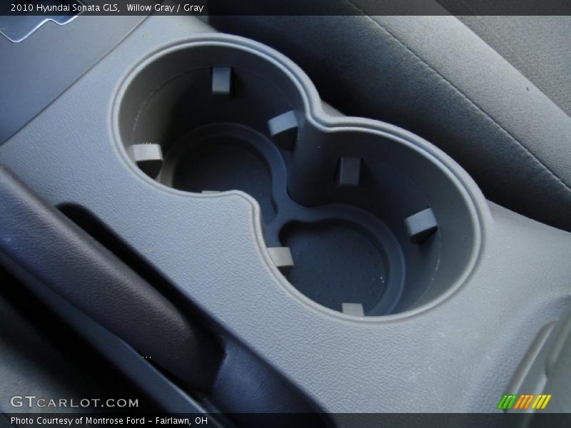 Willow Gray / Gray 2010 Hyundai Sonata GLS