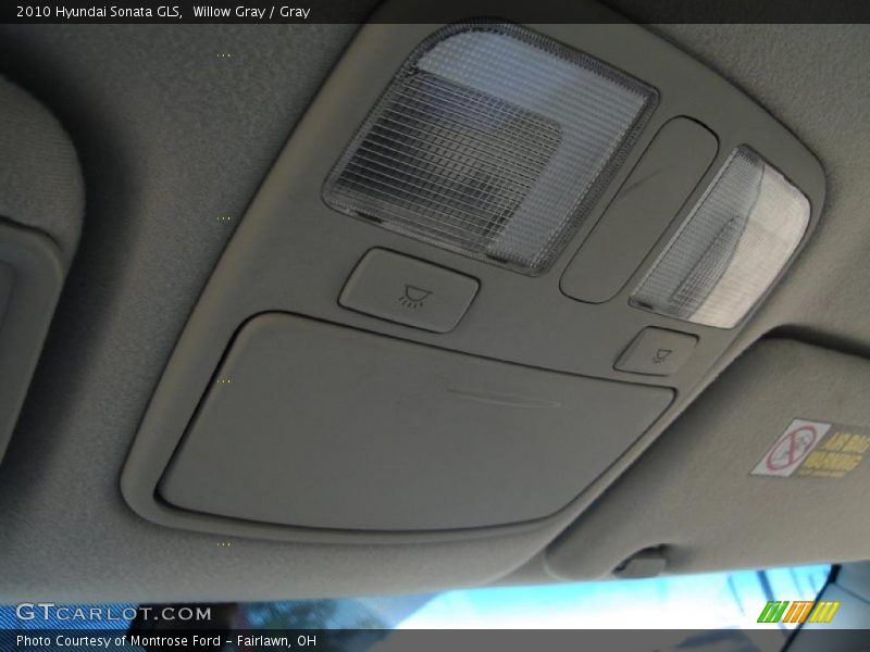 Willow Gray / Gray 2010 Hyundai Sonata GLS