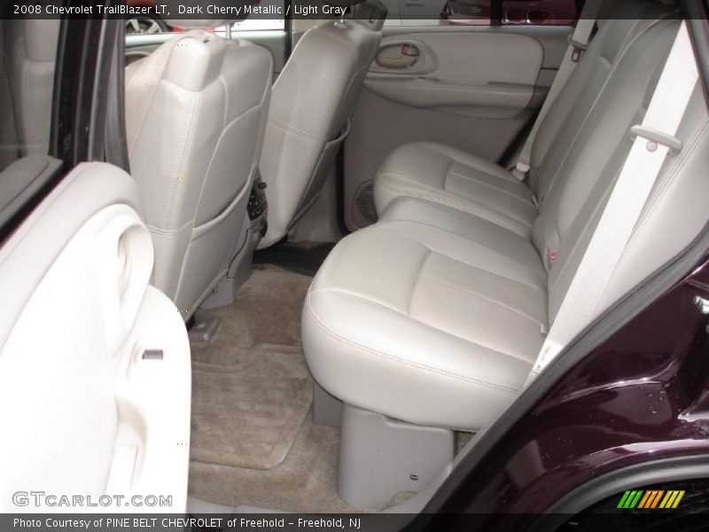 Dark Cherry Metallic / Light Gray 2008 Chevrolet TrailBlazer LT