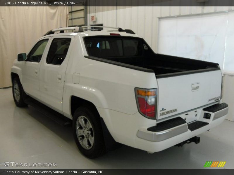 White / Gray 2006 Honda Ridgeline RTL