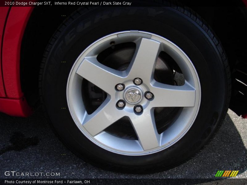 Inferno Red Crystal Pearl / Dark Slate Gray 2010 Dodge Charger SXT