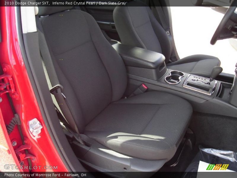 Inferno Red Crystal Pearl / Dark Slate Gray 2010 Dodge Charger SXT