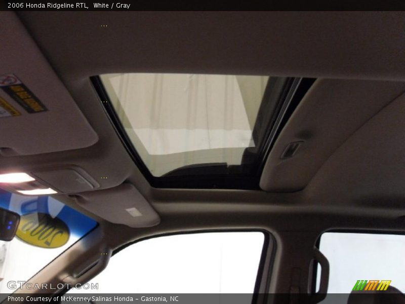 White / Gray 2006 Honda Ridgeline RTL