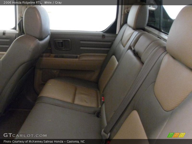White / Gray 2006 Honda Ridgeline RTL