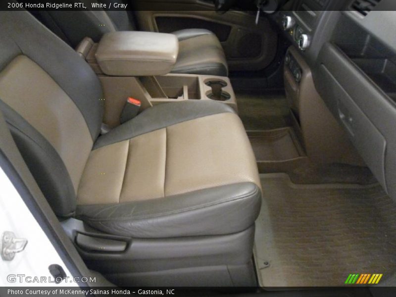 White / Gray 2006 Honda Ridgeline RTL