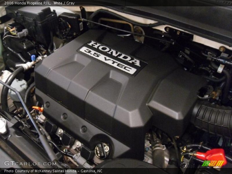 White / Gray 2006 Honda Ridgeline RTL