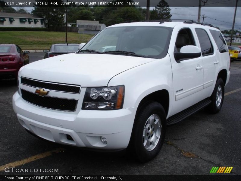 Summit White / Light Titanium/Dark Titanium 2010 Chevrolet Tahoe LT 4x4