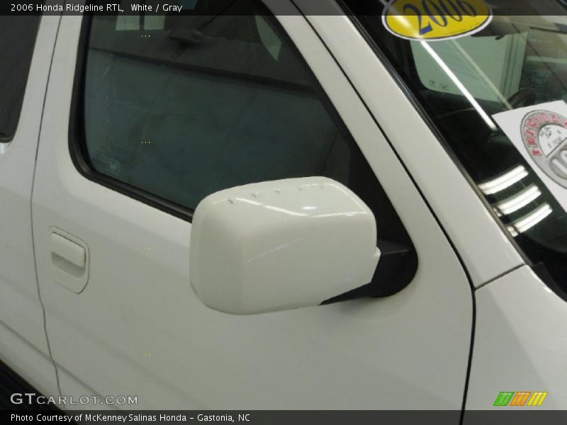 White / Gray 2006 Honda Ridgeline RTL