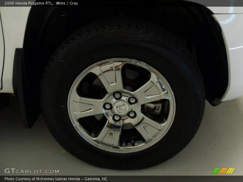 White / Gray 2006 Honda Ridgeline RTL