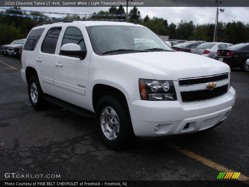 Summit White / Light Titanium/Dark Titanium 2010 Chevrolet Tahoe LT 4x4