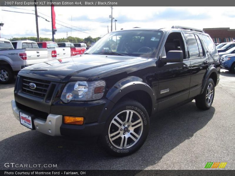 Black / Black/Stone 2007 Ford Explorer XLT Ironman Edition 4x4