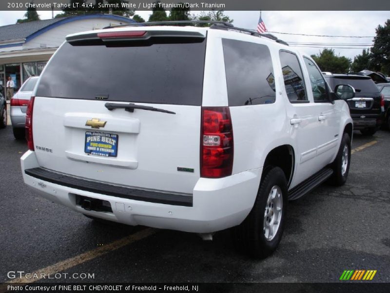 Summit White / Light Titanium/Dark Titanium 2010 Chevrolet Tahoe LT 4x4