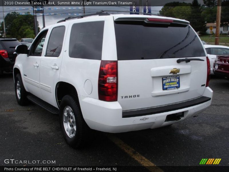 Summit White / Light Titanium/Dark Titanium 2010 Chevrolet Tahoe LT 4x4