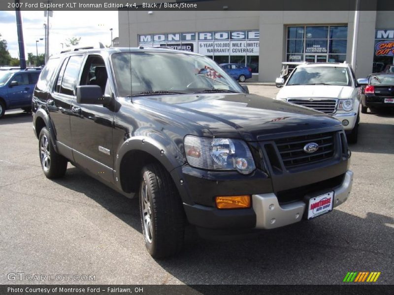 Black / Black/Stone 2007 Ford Explorer XLT Ironman Edition 4x4