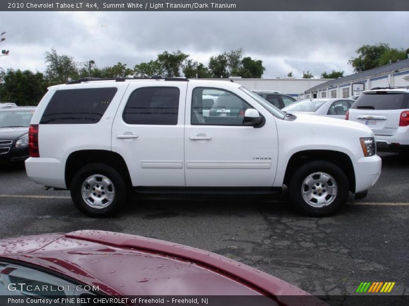Summit White / Light Titanium/Dark Titanium 2010 Chevrolet Tahoe LT 4x4