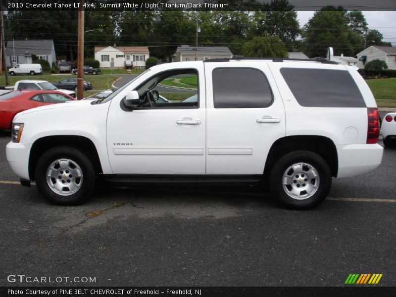 Summit White / Light Titanium/Dark Titanium 2010 Chevrolet Tahoe LT 4x4