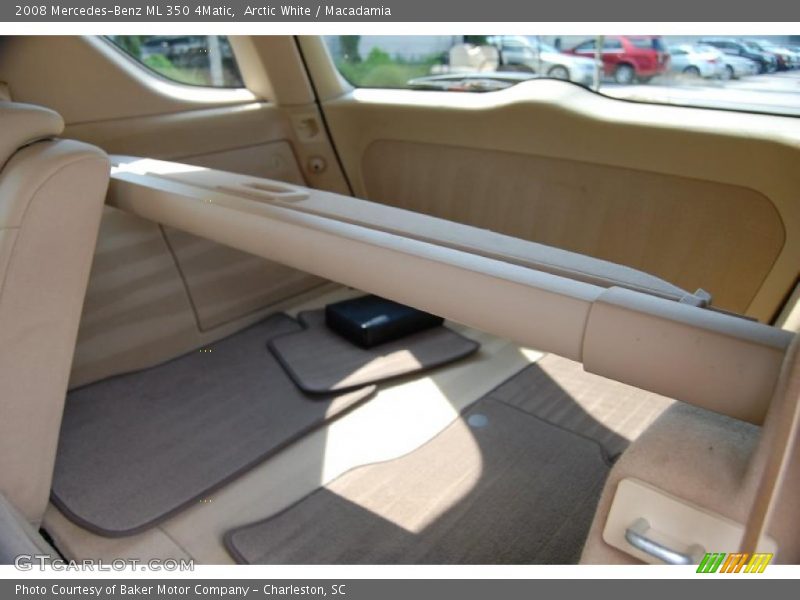 Arctic White / Macadamia 2008 Mercedes-Benz ML 350 4Matic