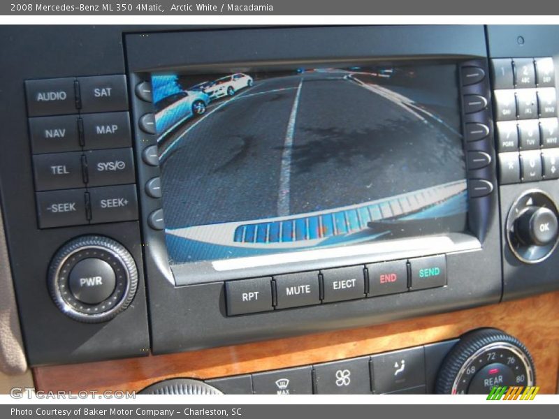 Arctic White / Macadamia 2008 Mercedes-Benz ML 350 4Matic