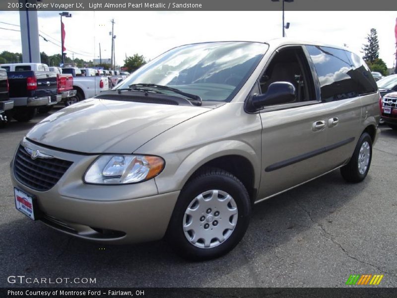 Light Almond Pearl Metallic / Sandstone 2003 Chrysler Voyager LX