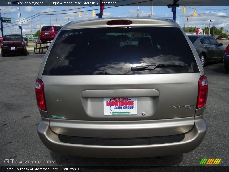 Light Almond Pearl Metallic / Sandstone 2003 Chrysler Voyager LX