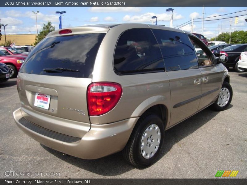 Light Almond Pearl Metallic / Sandstone 2003 Chrysler Voyager LX