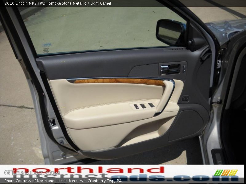 Smoke Stone Metallic / Light Camel 2010 Lincoln MKZ FWD