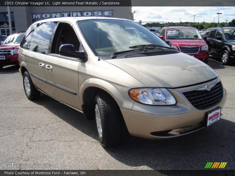 Light Almond Pearl Metallic / Sandstone 2003 Chrysler Voyager LX