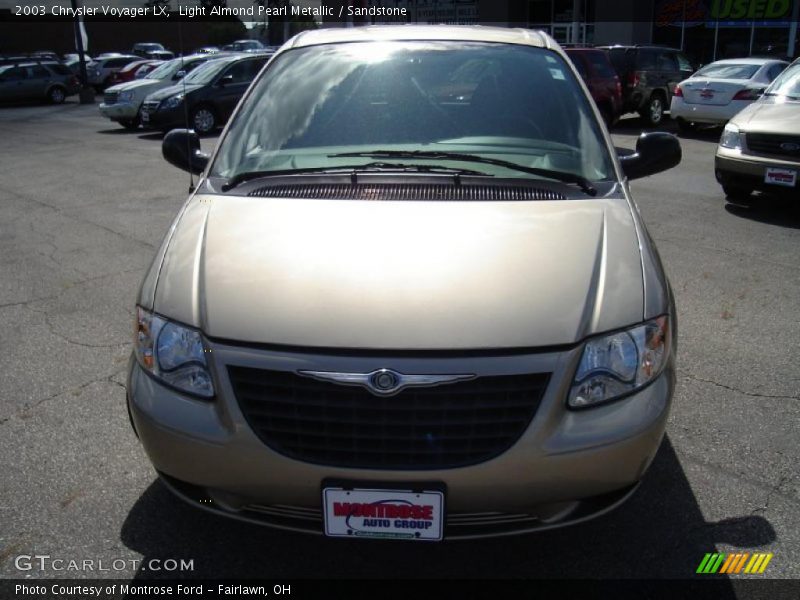 Light Almond Pearl Metallic / Sandstone 2003 Chrysler Voyager LX