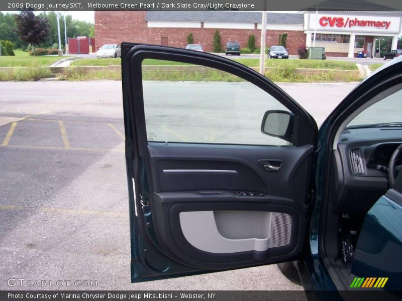 Melbourne Green Pearl / Dark Slate Gray/Light Graystone 2009 Dodge Journey SXT