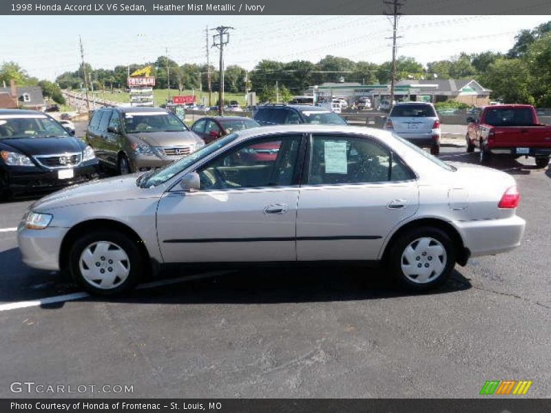Heather Mist Metallic / Ivory 1998 Honda Accord LX V6 Sedan