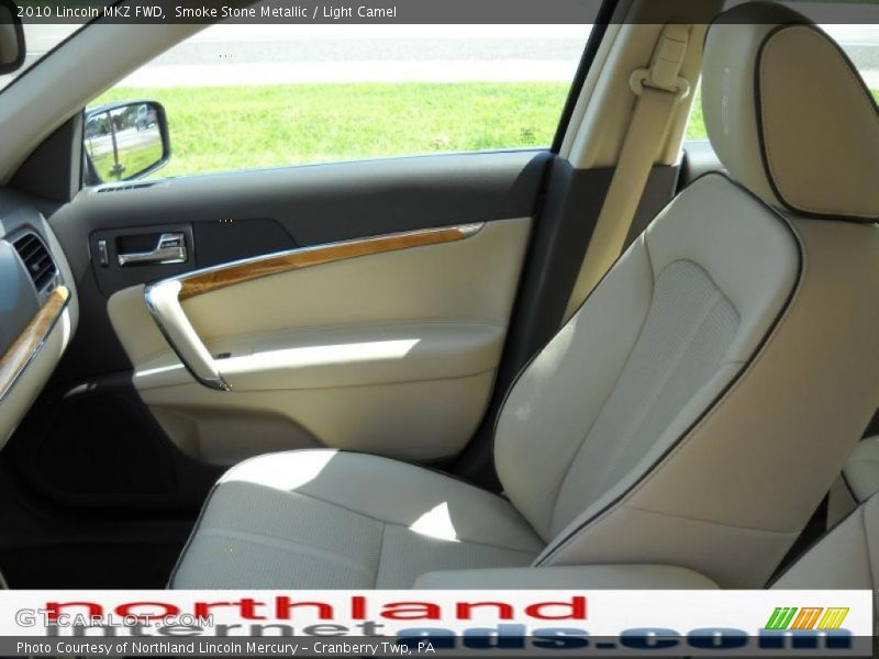 Smoke Stone Metallic / Light Camel 2010 Lincoln MKZ FWD