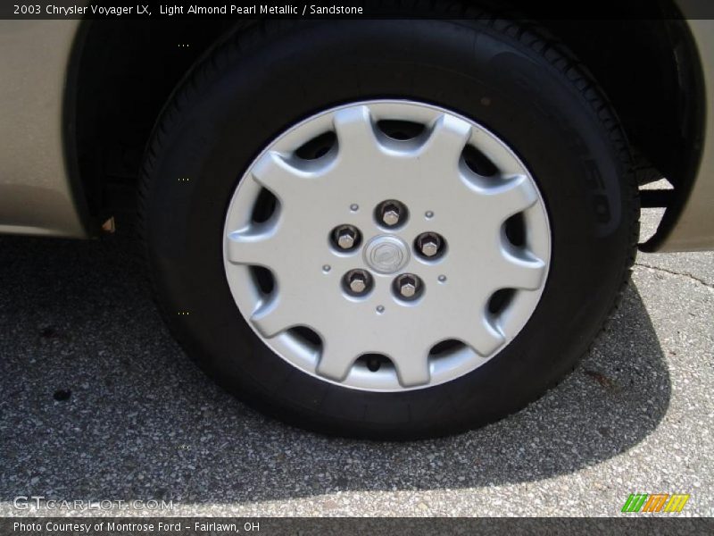Light Almond Pearl Metallic / Sandstone 2003 Chrysler Voyager LX
