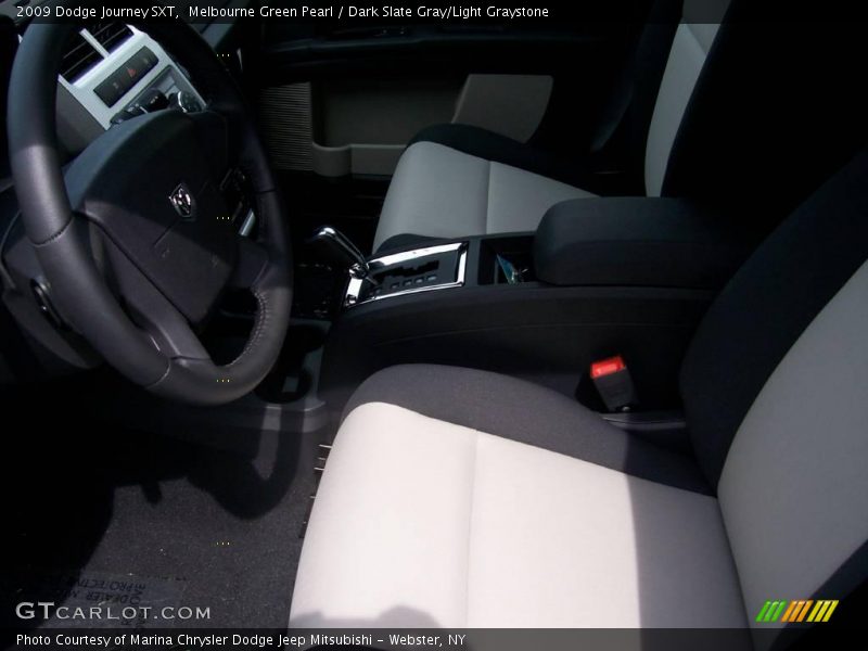 Melbourne Green Pearl / Dark Slate Gray/Light Graystone 2009 Dodge Journey SXT
