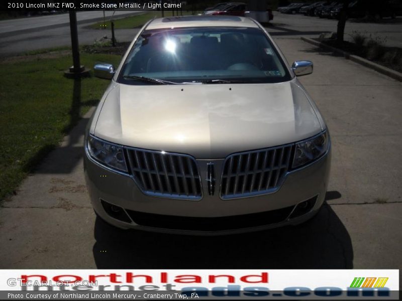 Smoke Stone Metallic / Light Camel 2010 Lincoln MKZ FWD