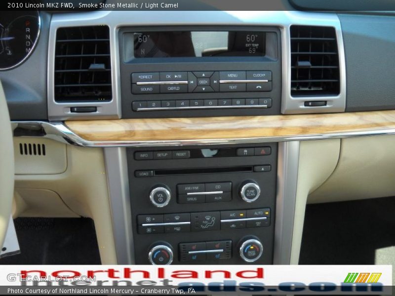 Smoke Stone Metallic / Light Camel 2010 Lincoln MKZ FWD