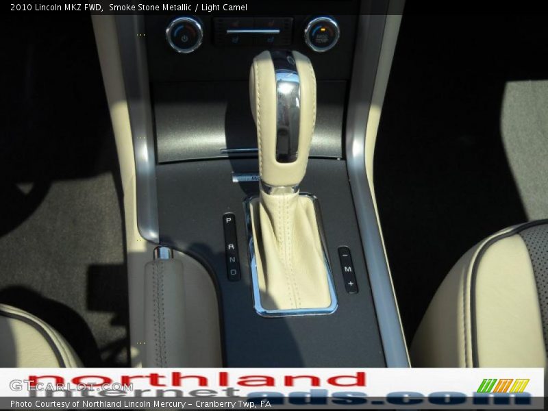 Smoke Stone Metallic / Light Camel 2010 Lincoln MKZ FWD