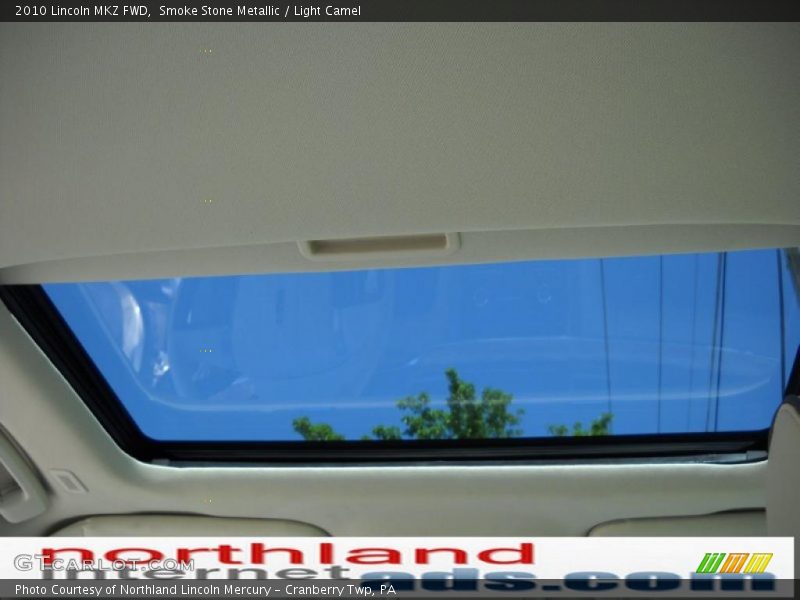 Smoke Stone Metallic / Light Camel 2010 Lincoln MKZ FWD