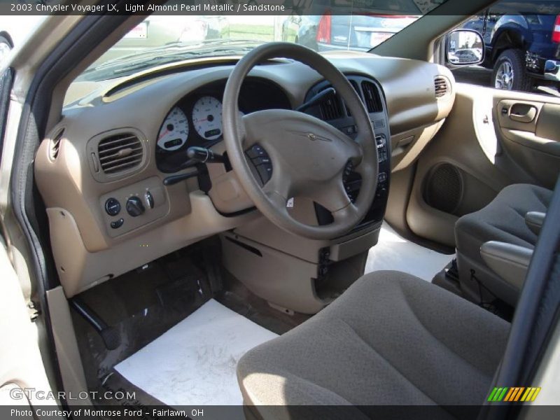 Light Almond Pearl Metallic / Sandstone 2003 Chrysler Voyager LX
