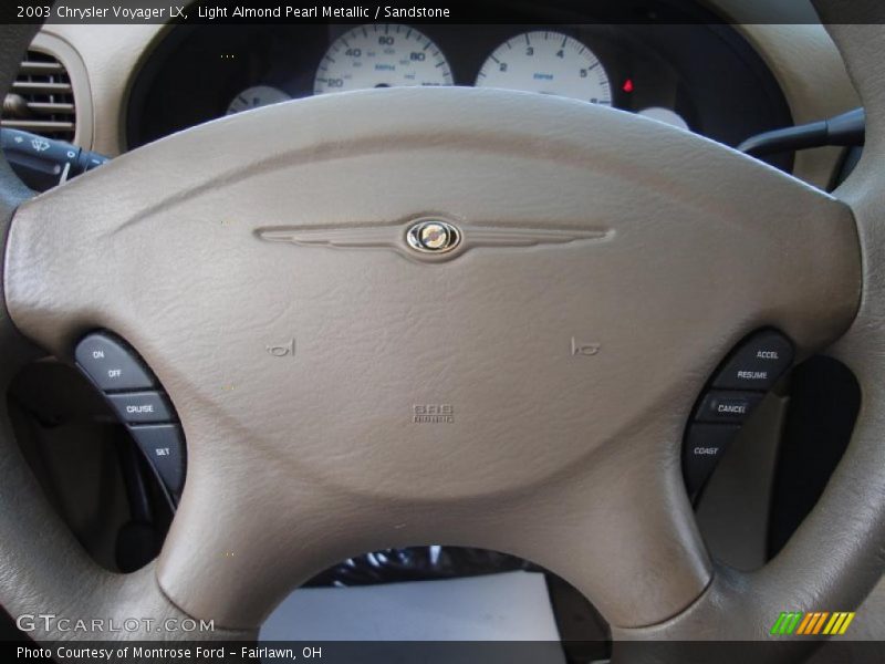 Light Almond Pearl Metallic / Sandstone 2003 Chrysler Voyager LX