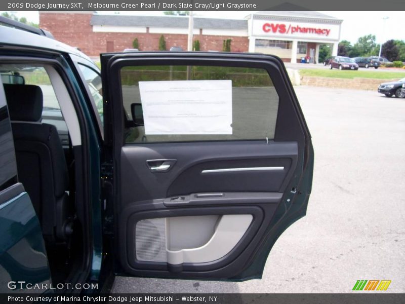 Melbourne Green Pearl / Dark Slate Gray/Light Graystone 2009 Dodge Journey SXT