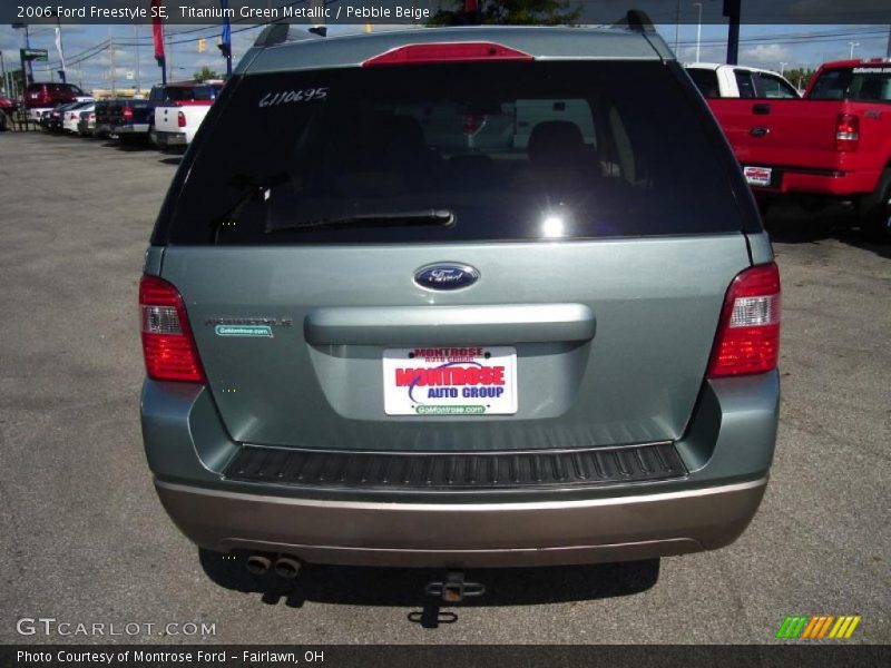 Titanium Green Metallic / Pebble Beige 2006 Ford Freestyle SE