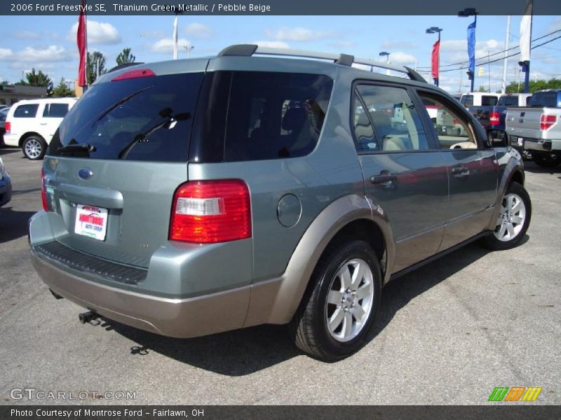 Titanium Green Metallic / Pebble Beige 2006 Ford Freestyle SE