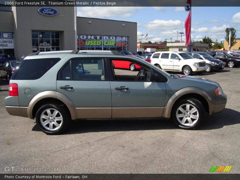Titanium Green Metallic / Pebble Beige 2006 Ford Freestyle SE