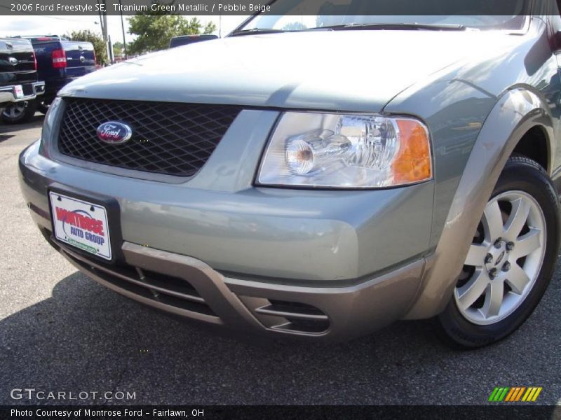 Titanium Green Metallic / Pebble Beige 2006 Ford Freestyle SE