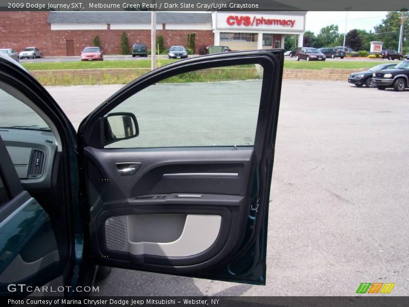 Melbourne Green Pearl / Dark Slate Gray/Light Graystone 2009 Dodge Journey SXT