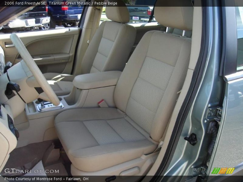 Titanium Green Metallic / Pebble Beige 2006 Ford Freestyle SE