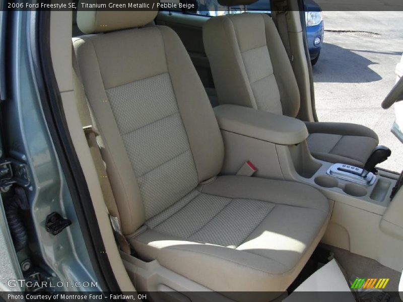 Titanium Green Metallic / Pebble Beige 2006 Ford Freestyle SE