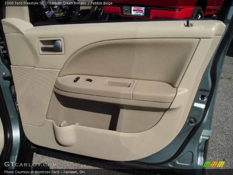 Titanium Green Metallic / Pebble Beige 2006 Ford Freestyle SE