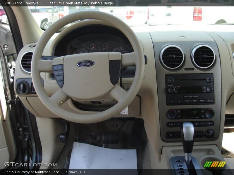 Titanium Green Metallic / Pebble Beige 2006 Ford Freestyle SE